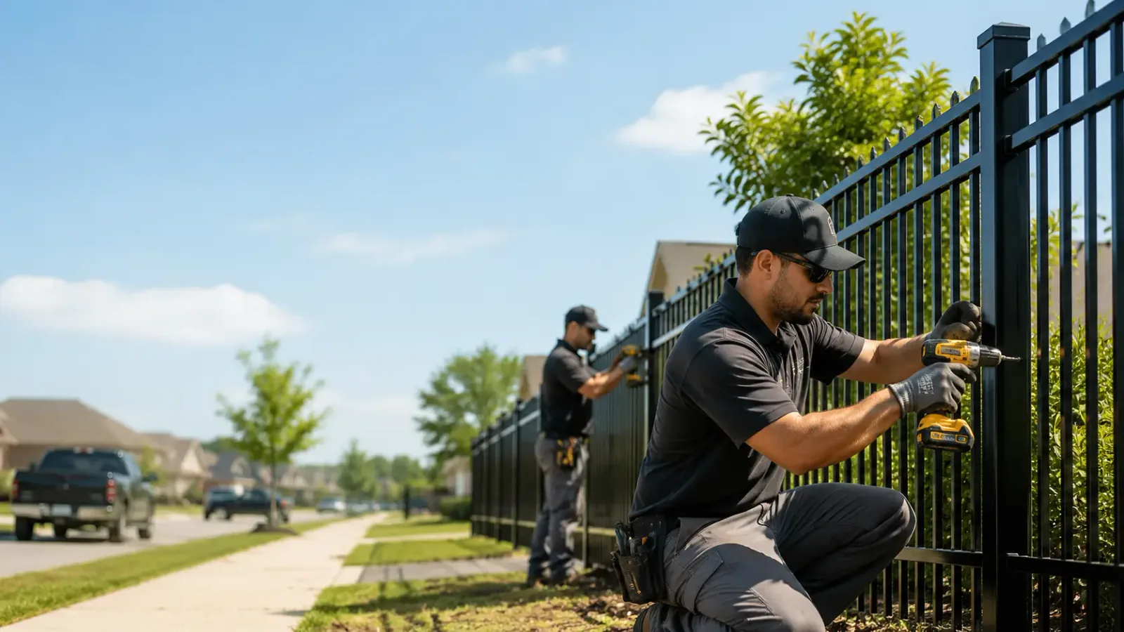 Metal Fence Installation in Lake Ann, MI